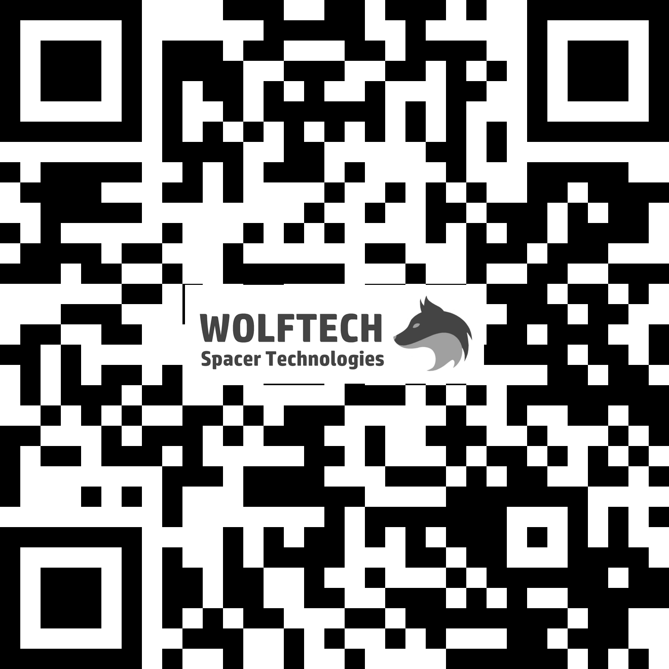 QR-Code mit den WOLFTECH Kontaktdaten